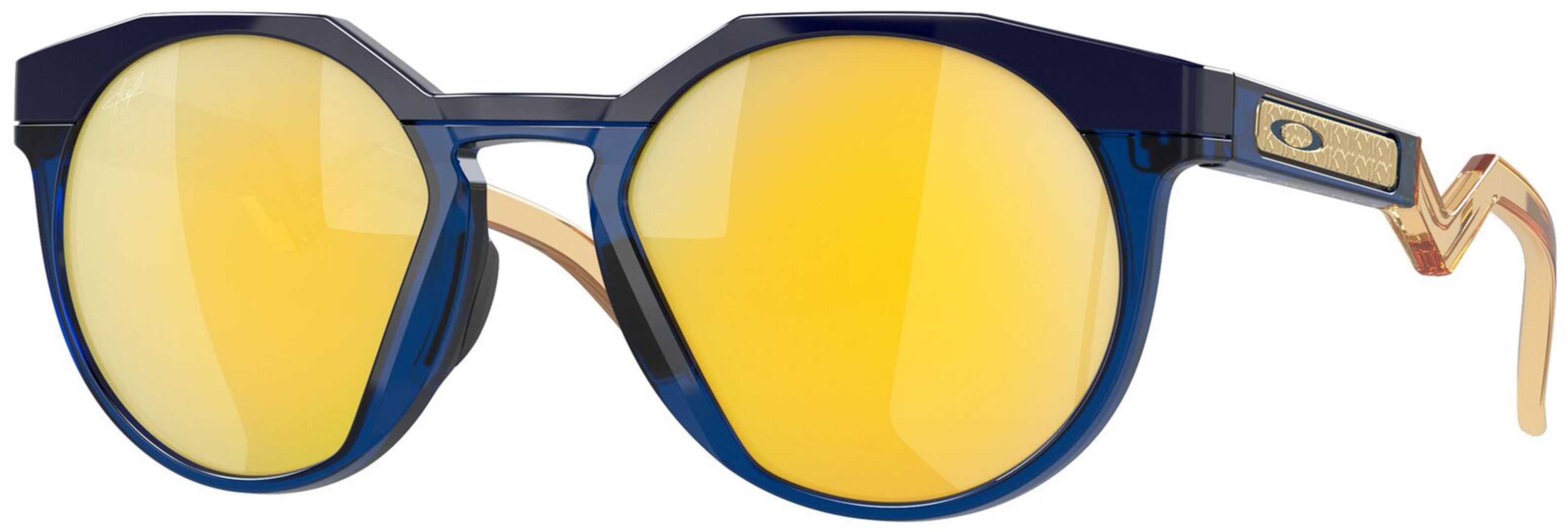 OAKLEY HSTN Sonnenbrille navy/trans blue/prizm 24k polarized Image