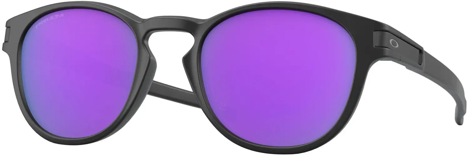OAKLEY LATCH Sonnenbrille matte black/prizm violet Image