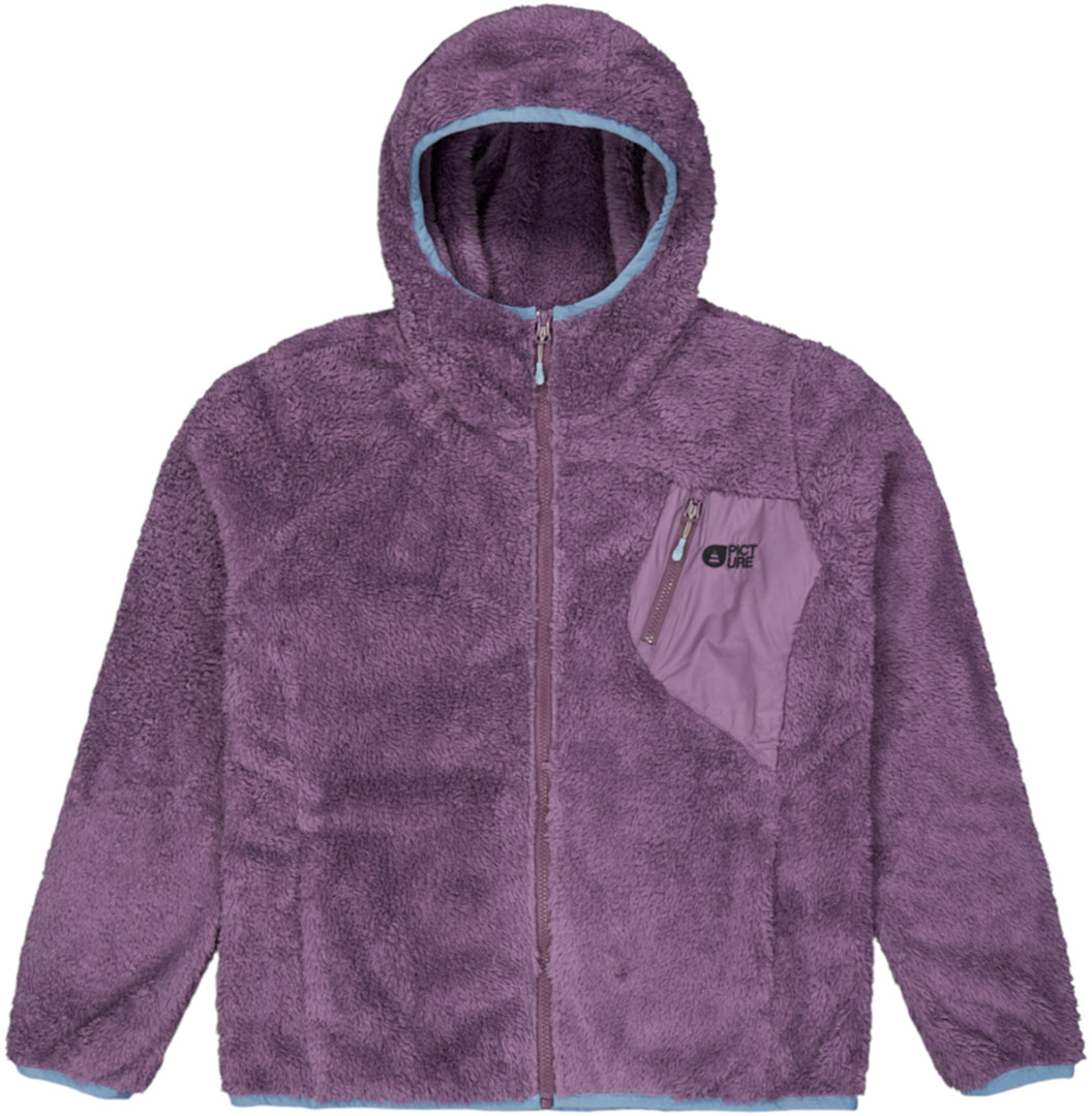 PICTURE IZIMO Zip Fleece 2026 grape jam - L
